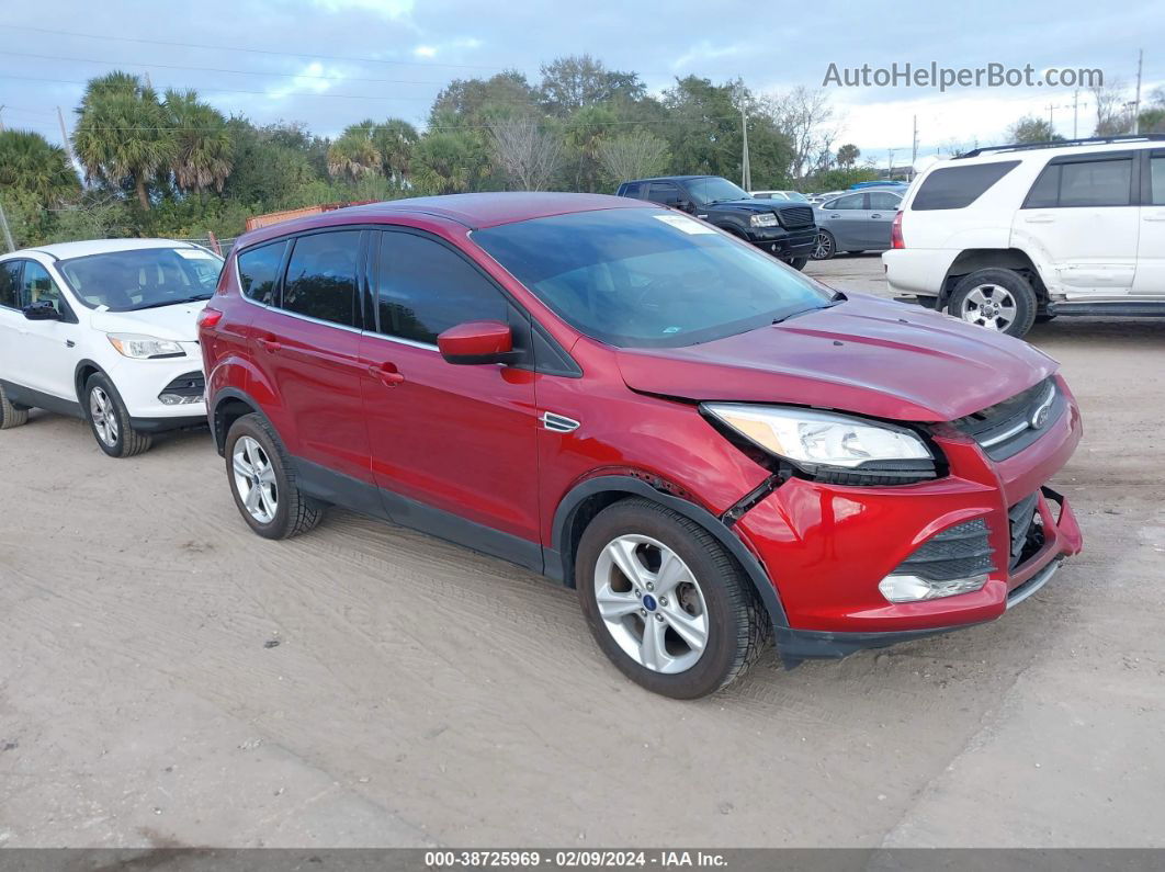 2016 Ford Escape Se Red vin: 1FMCU9GX8GUC54420