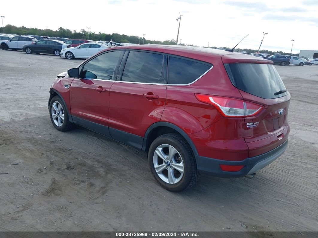 2016 Ford Escape Se Red vin: 1FMCU9GX8GUC54420