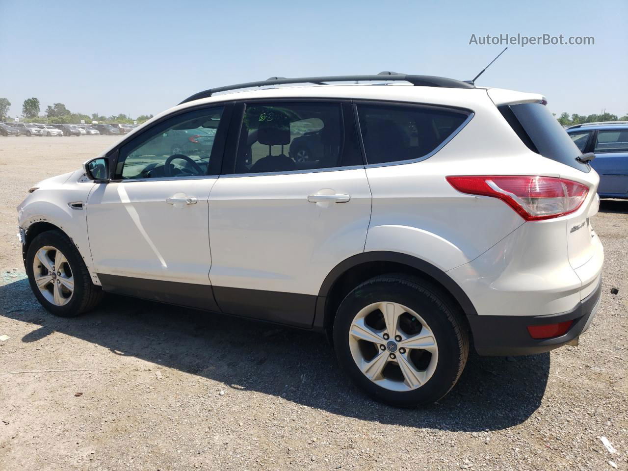 2013 Ford Escape Se White vin: 1FMCU9GX9DUA05202