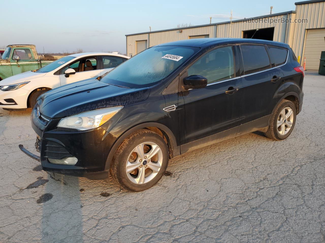 2013 Ford Escape Se Black vin: 1FMCU9GX9DUA47806