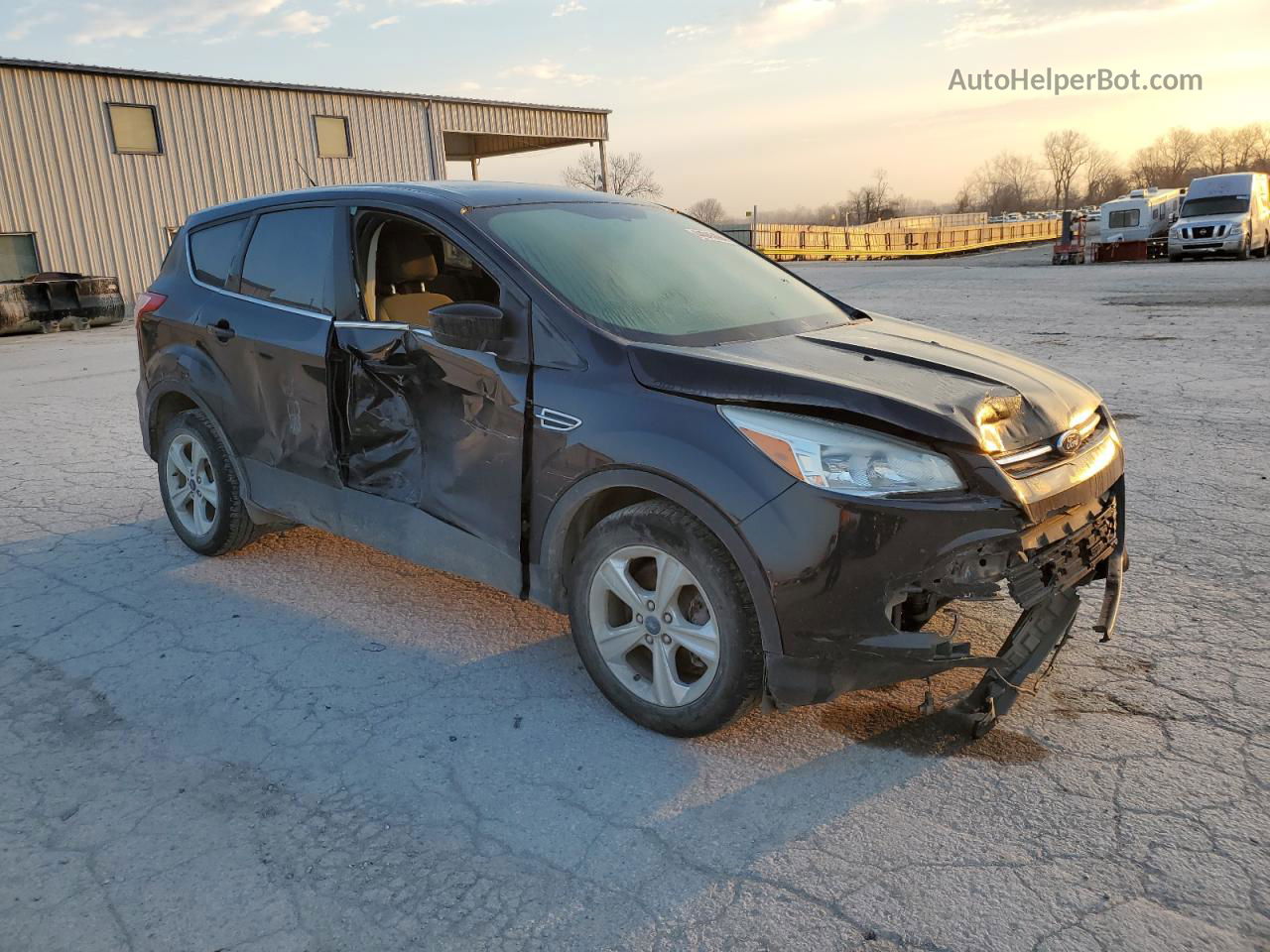 2013 Ford Escape Se Black vin: 1FMCU9GX9DUA47806