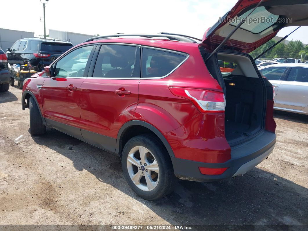 2013 Ford Escape Se Red vin: 1FMCU9GX9DUC54745