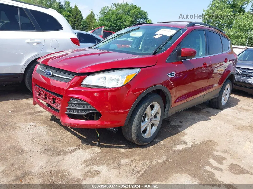 2013 Ford Escape Se Red vin: 1FMCU9GX9DUC54745