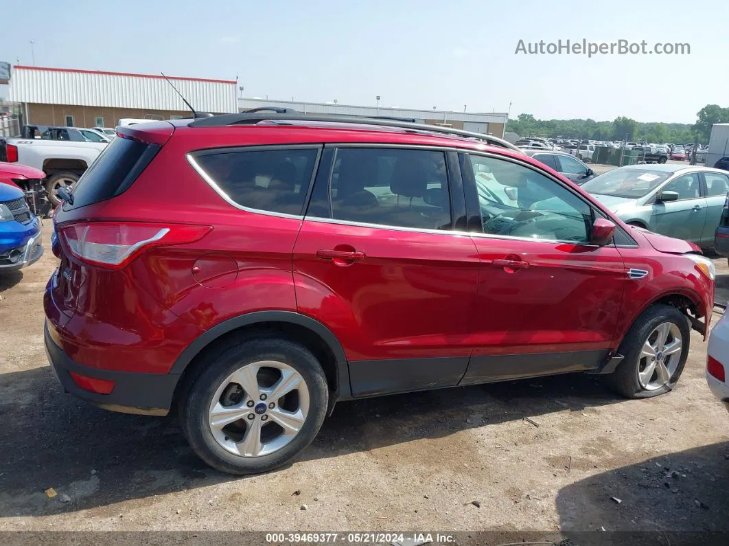 2013 Ford Escape Se Красный vin: 1FMCU9GX9DUC54745