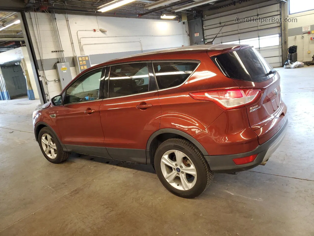 2014 Ford Escape Se Red vin: 1FMCU9GX9EUC53788