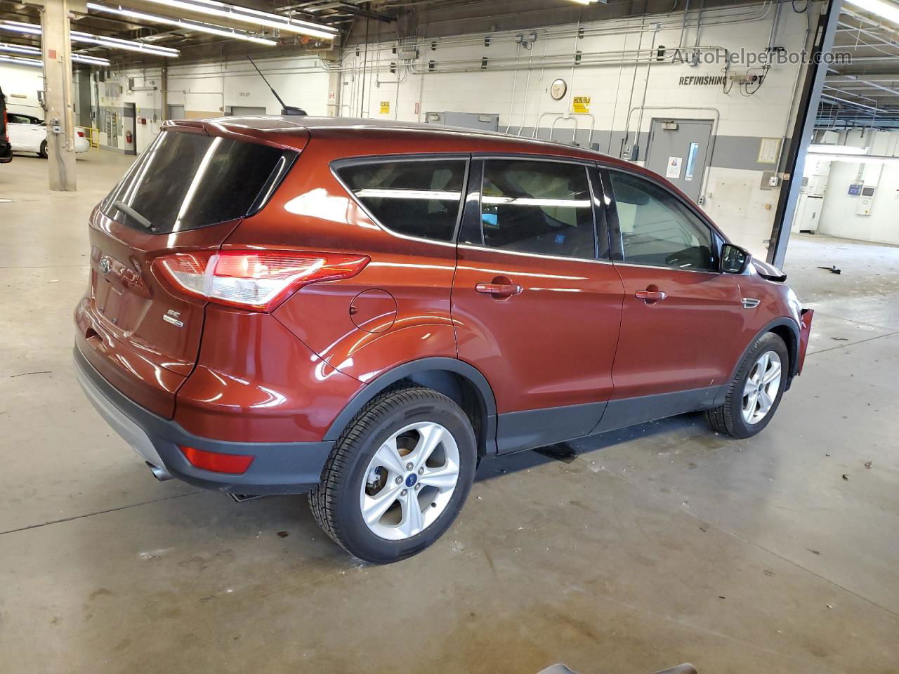 2014 Ford Escape Se Red vin: 1FMCU9GX9EUC53788