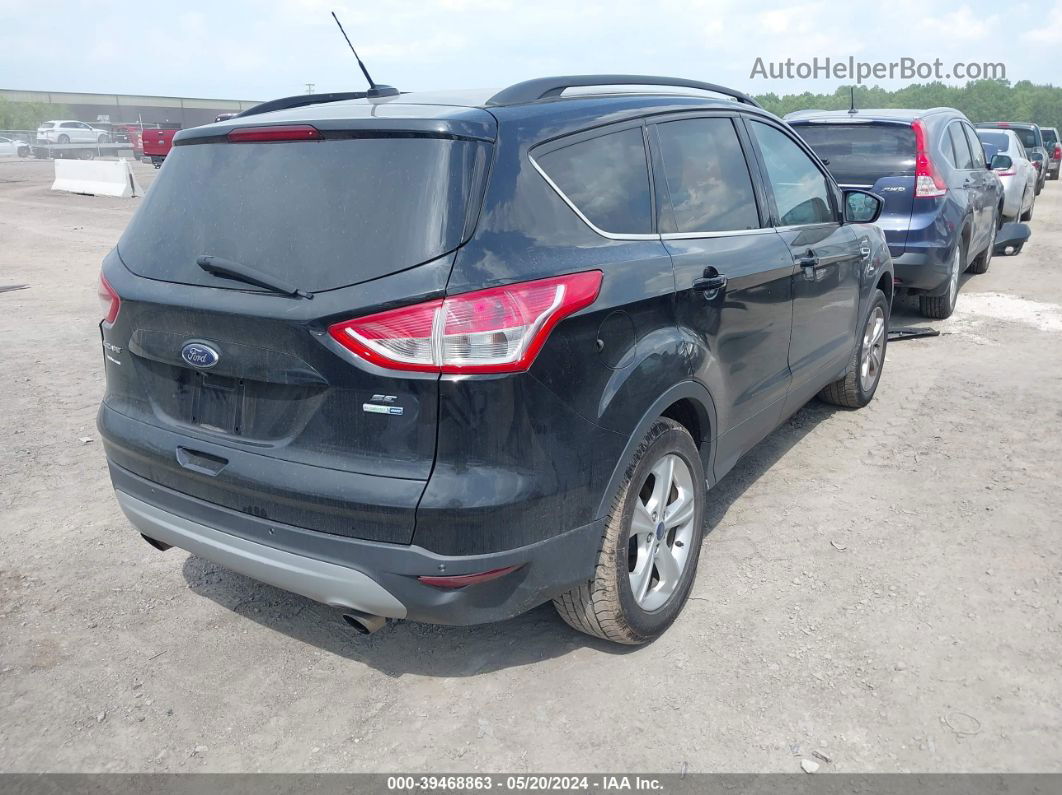 2014 Ford Escape Se Черный vin: 1FMCU9GX9EUD35276