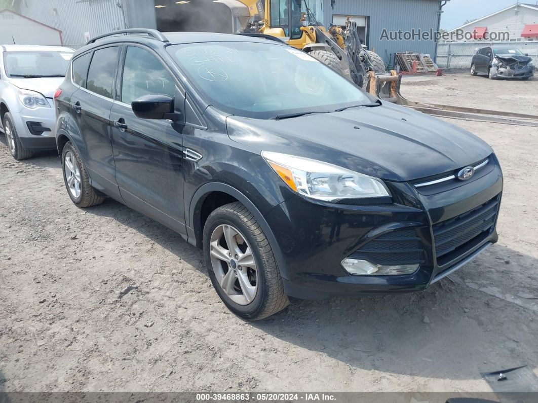 2014 Ford Escape Se Черный vin: 1FMCU9GX9EUD35276