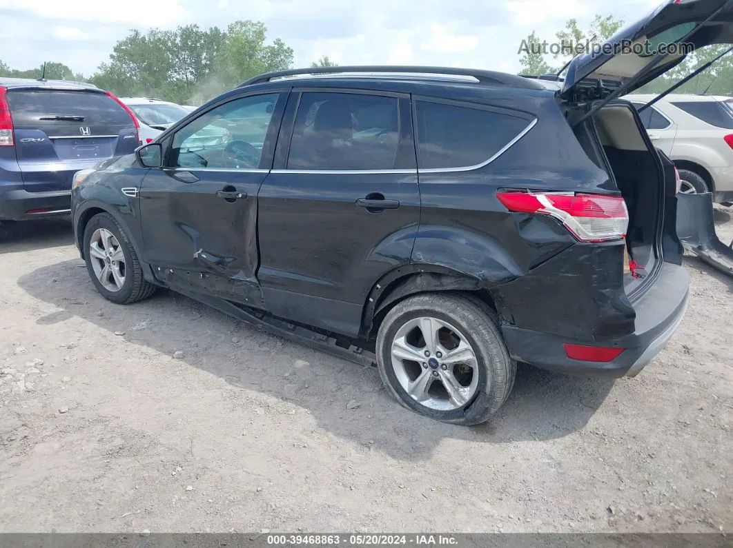 2014 Ford Escape Se Черный vin: 1FMCU9GX9EUD35276