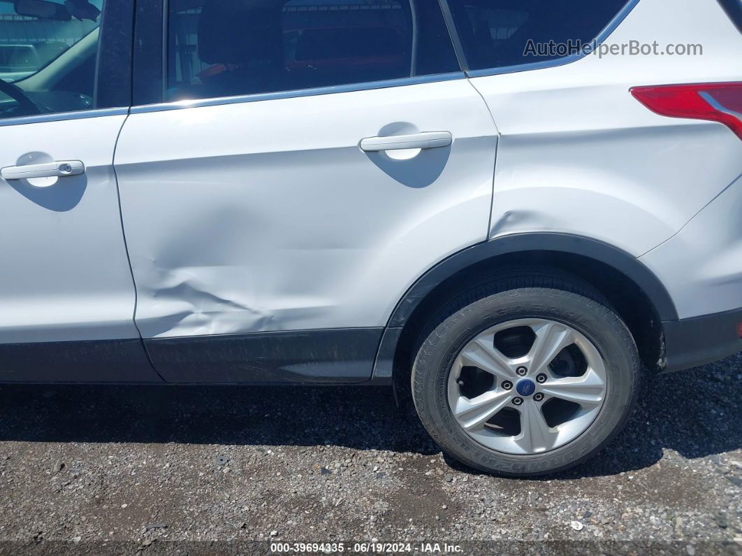 2014 Ford Escape Se White vin: 1FMCU9GX9EUD59013