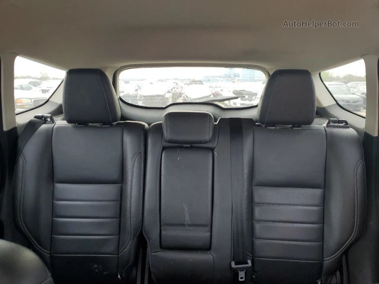 2014 Ford Escape Se Черный vin: 1FMCU9GX9EUE08596