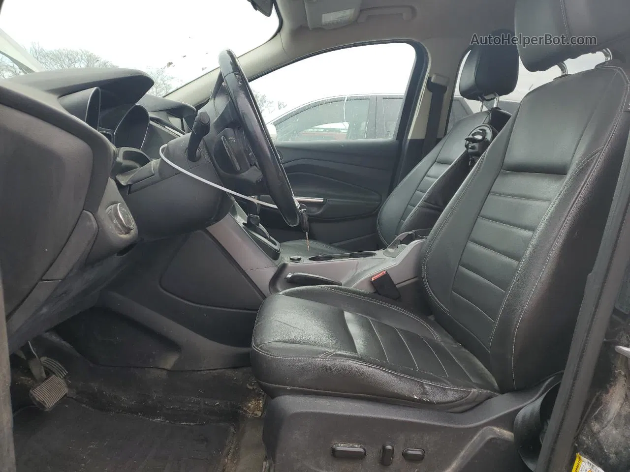 2014 Ford Escape Se Black vin: 1FMCU9GX9EUE08596