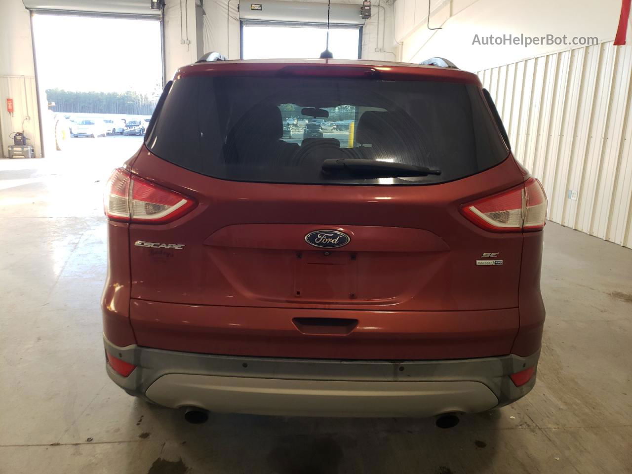 2015 Ford Escape Se Оранжевый vin: 1FMCU9GX9FUB65695