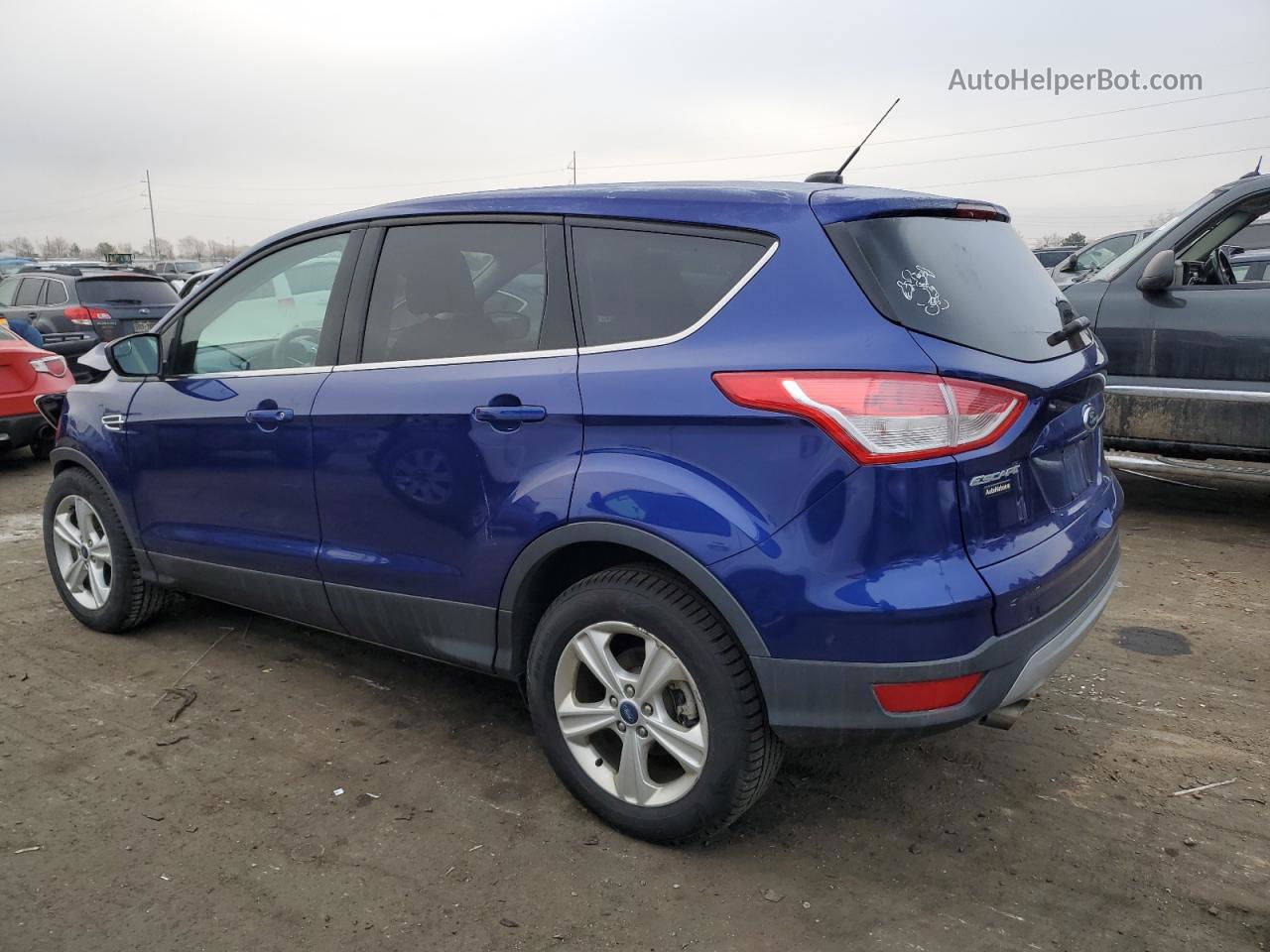 2015 Ford Escape Se Blue vin: 1FMCU9GX9FUC25572