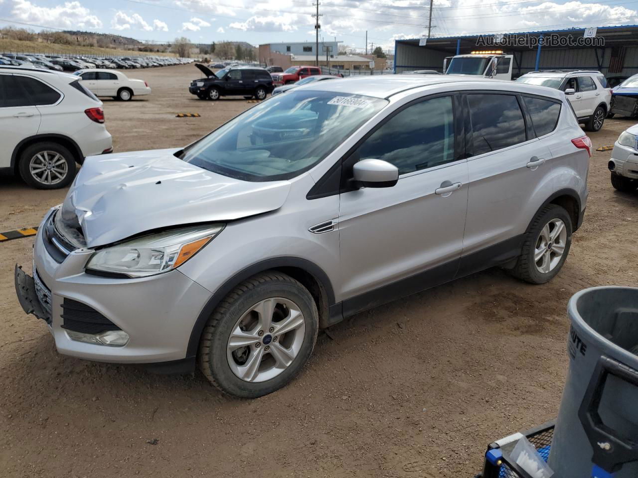 2015 Ford Escape Se Серебряный vin: 1FMCU9GX9FUC67708