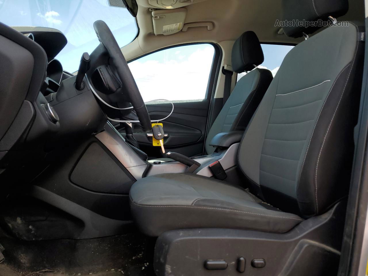 2015 Ford Escape Se Серебряный vin: 1FMCU9GX9FUC67708