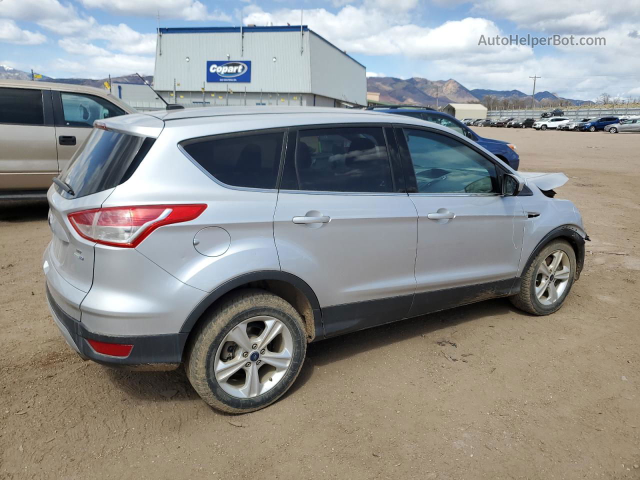 2015 Ford Escape Se Серебряный vin: 1FMCU9GX9FUC67708