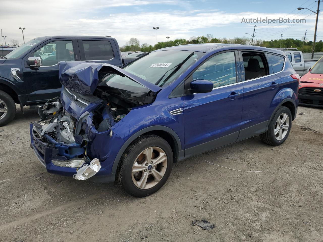 2016 Ford Escape Se Blue vin: 1FMCU9GX9GUA64058