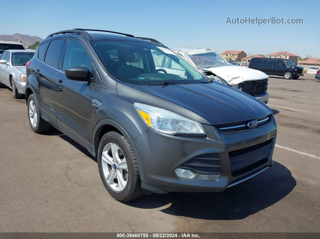 2016 Ford Escape Se Gray vin: 1FMCU9GX9GUB02730