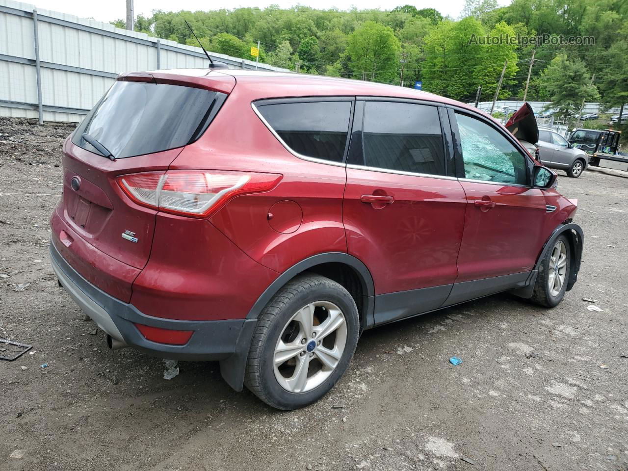 2013 Ford Escape Se Red vin: 1FMCU9GXXDUB79893