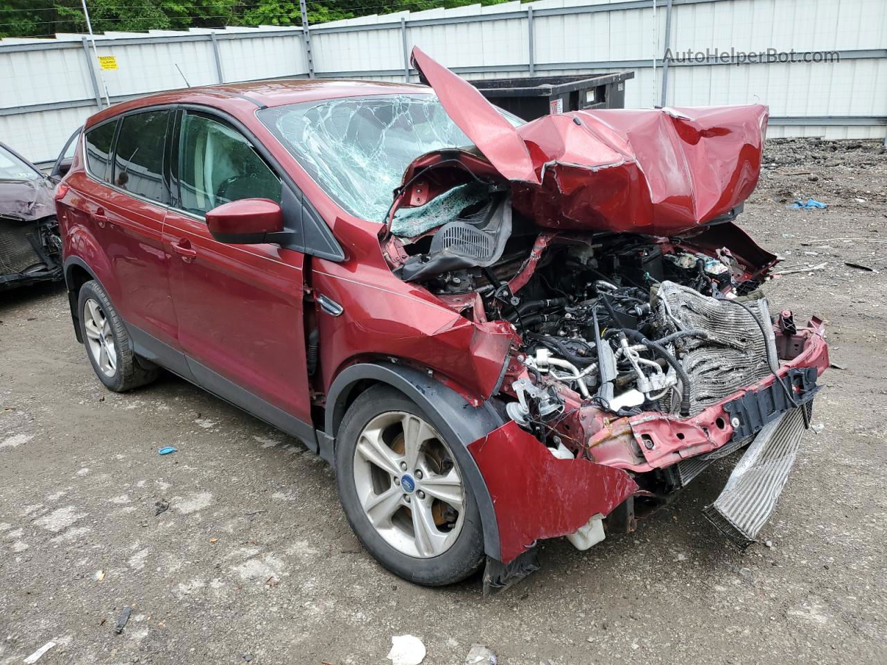 2013 Ford Escape Se Red vin: 1FMCU9GXXDUB79893