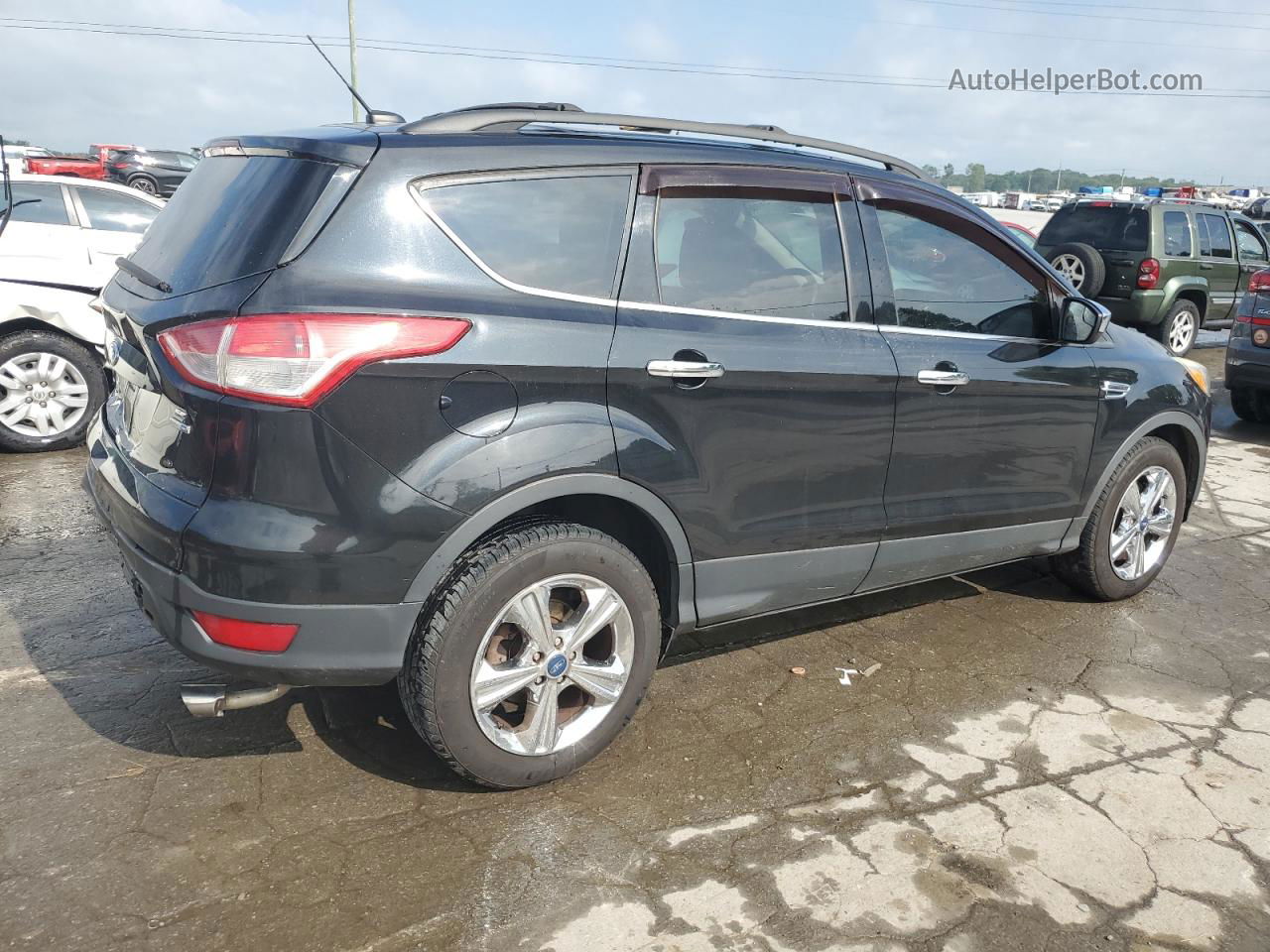 2013 Ford Escape Se Черный vin: 1FMCU9GXXDUB80610