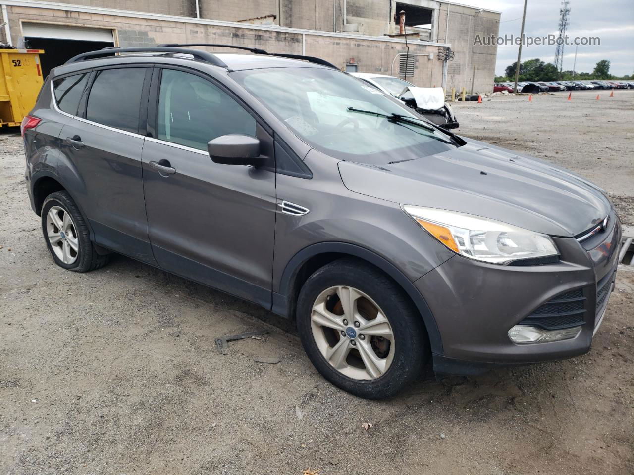 2013 Ford Escape Se Gray vin: 1FMCU9GXXDUB89632