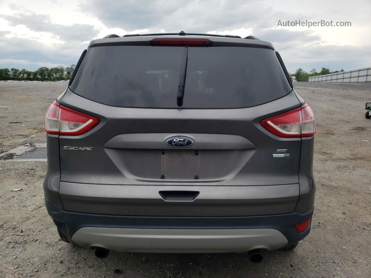 2013 Ford Escape Se Gray vin: 1FMCU9GXXDUB89632