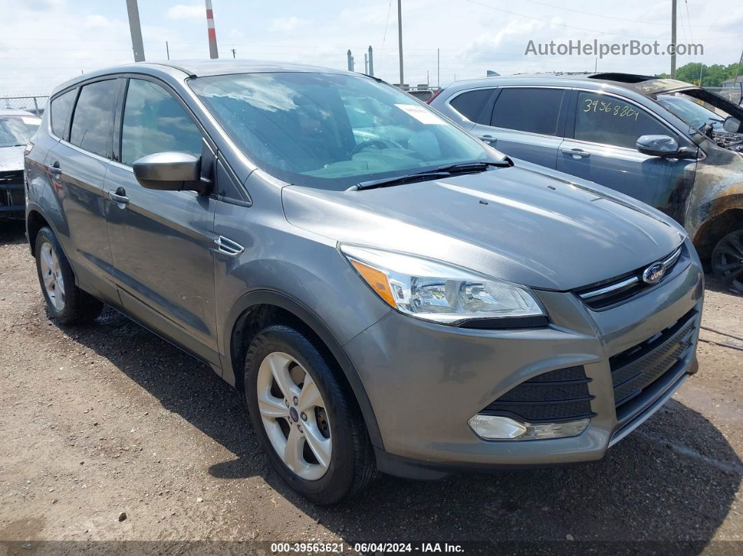 2014 Ford Escape Se Gray vin: 1FMCU9GXXEUD15568