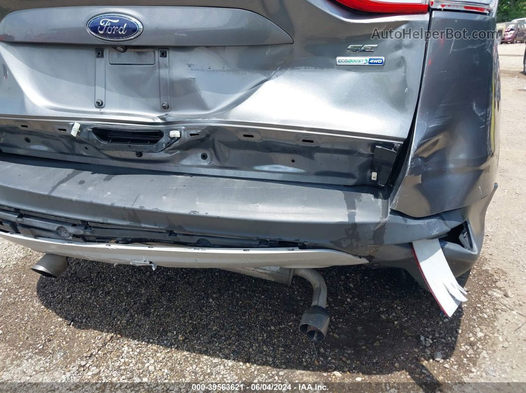 2014 Ford Escape Se Серый vin: 1FMCU9GXXEUD15568