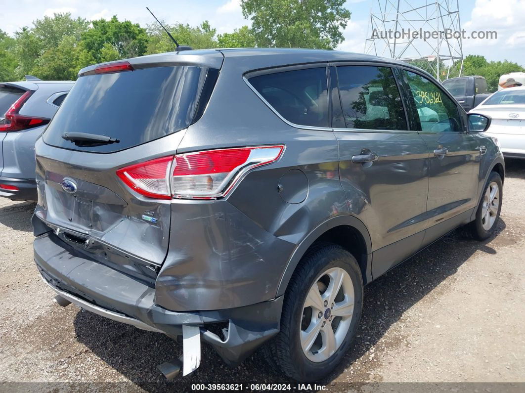 2014 Ford Escape Se Серый vin: 1FMCU9GXXEUD15568