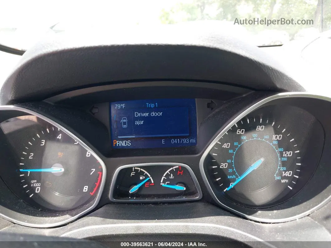 2014 Ford Escape Se Серый vin: 1FMCU9GXXEUD15568