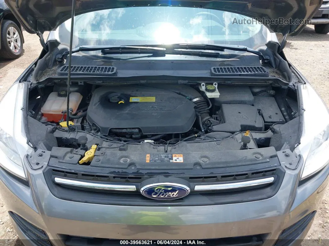 2014 Ford Escape Se Серый vin: 1FMCU9GXXEUD15568