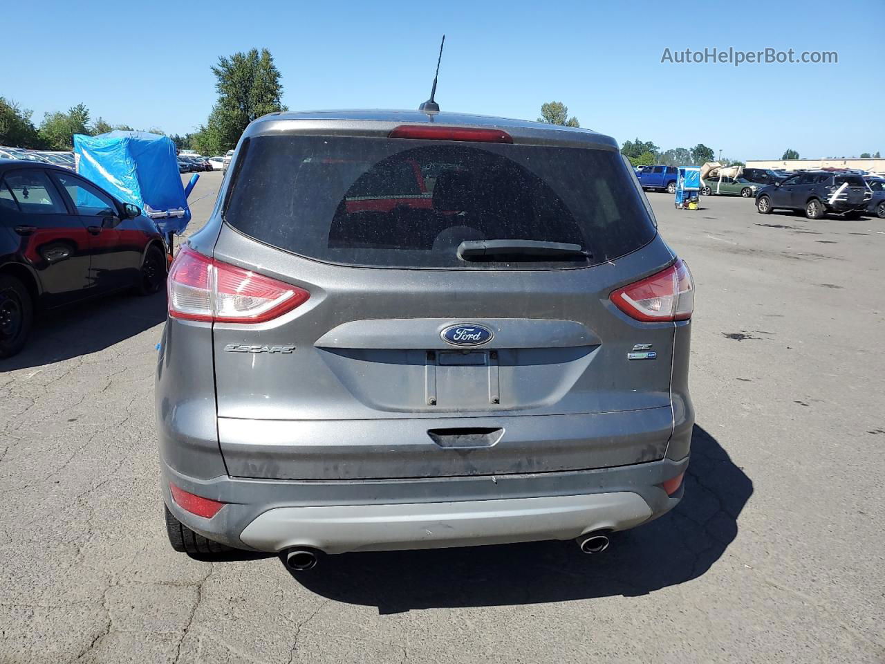 2014 Ford Escape Se Charcoal vin: 1FMCU9GXXEUD44570