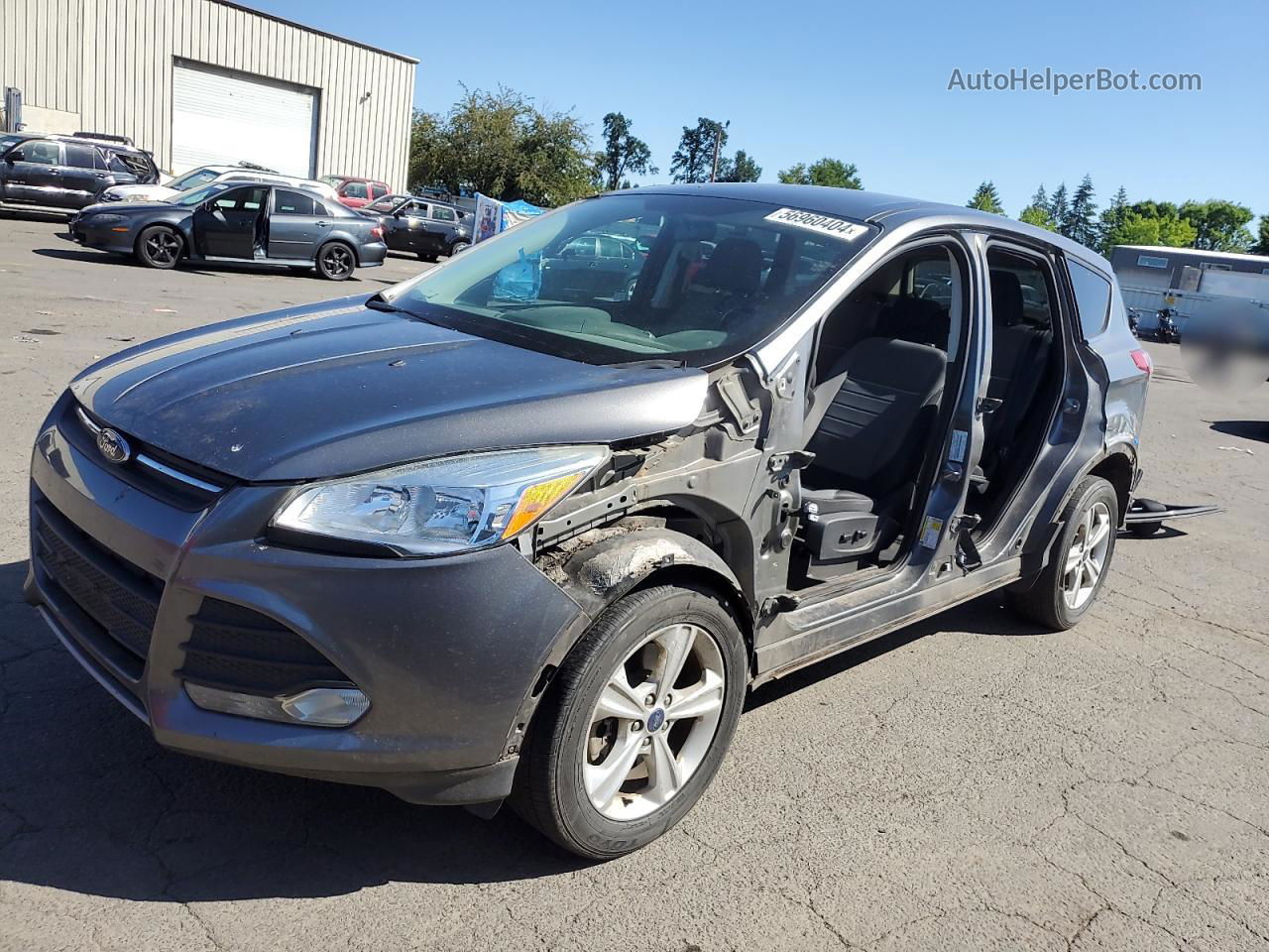 2014 Ford Escape Se Charcoal vin: 1FMCU9GXXEUD44570