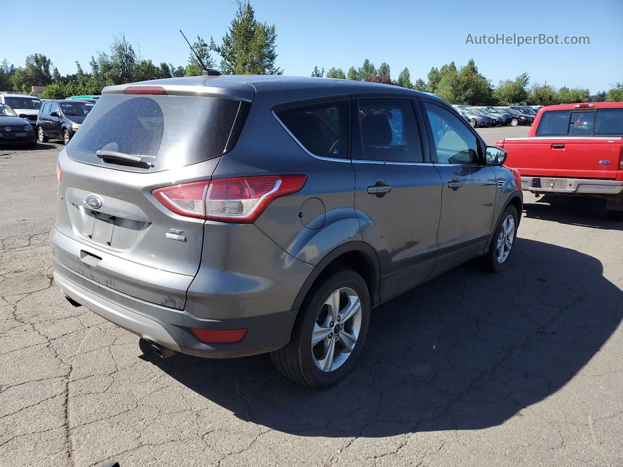 2014 Ford Escape Se Charcoal vin: 1FMCU9GXXEUD44570