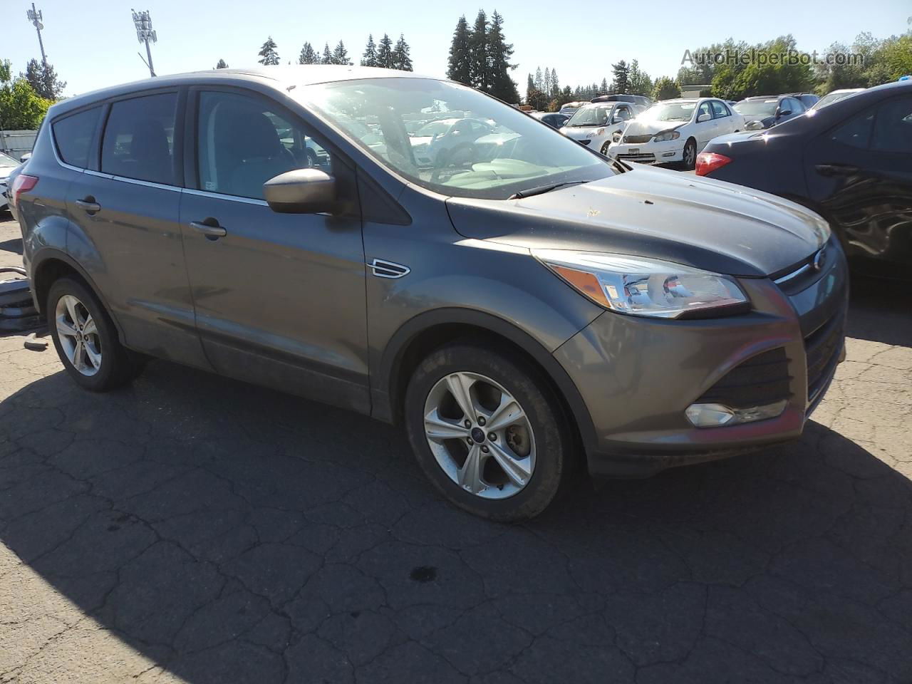 2014 Ford Escape Se Угольный vin: 1FMCU9GXXEUD44570