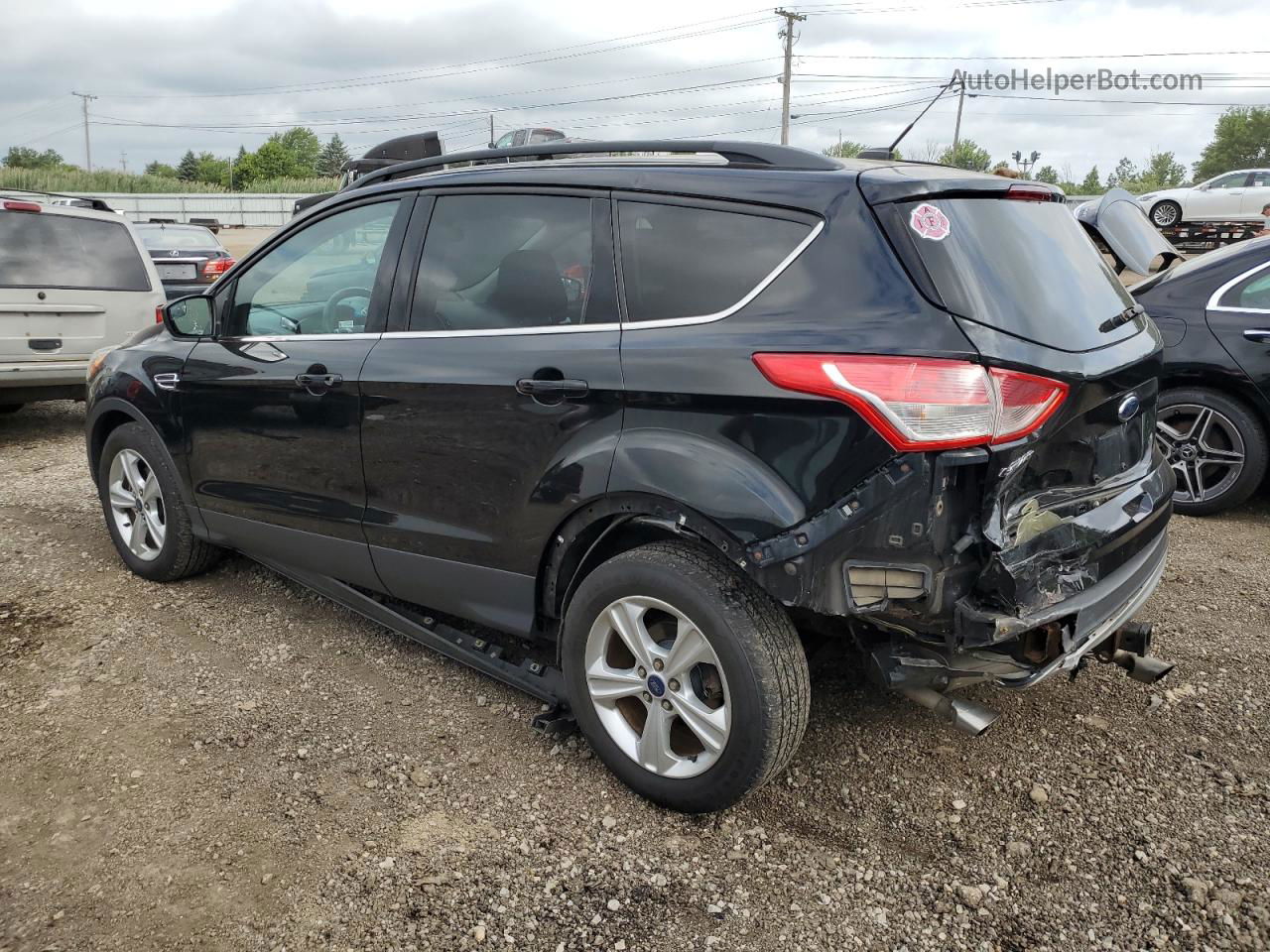 2016 Ford Escape Se Black vin: 1FMCU9GXXGUA19002