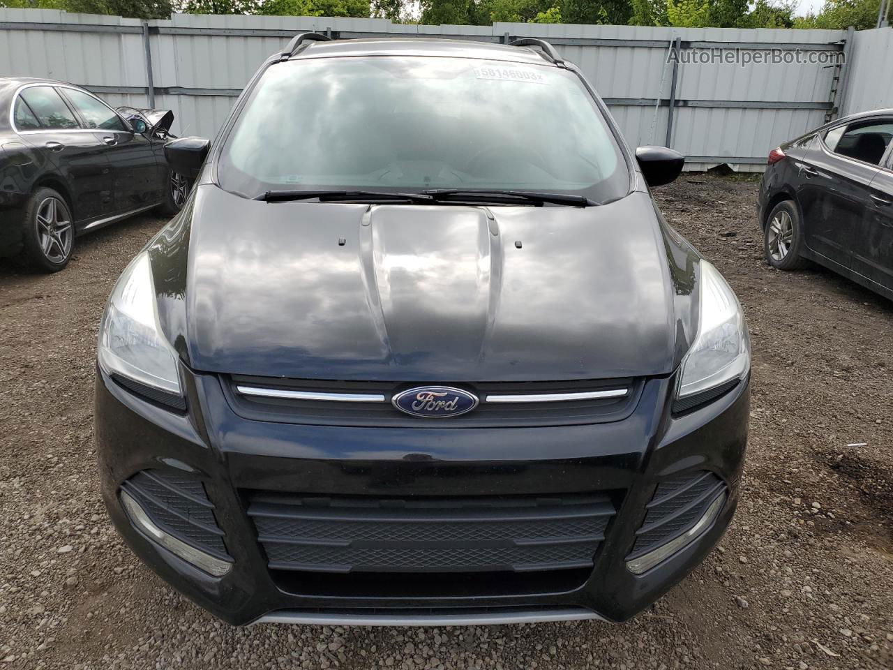 2016 Ford Escape Se Black vin: 1FMCU9GXXGUA19002