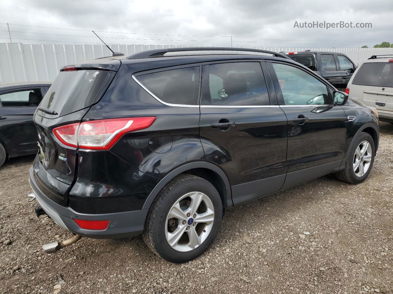 2016 Ford Escape Se Black vin: 1FMCU9GXXGUA19002