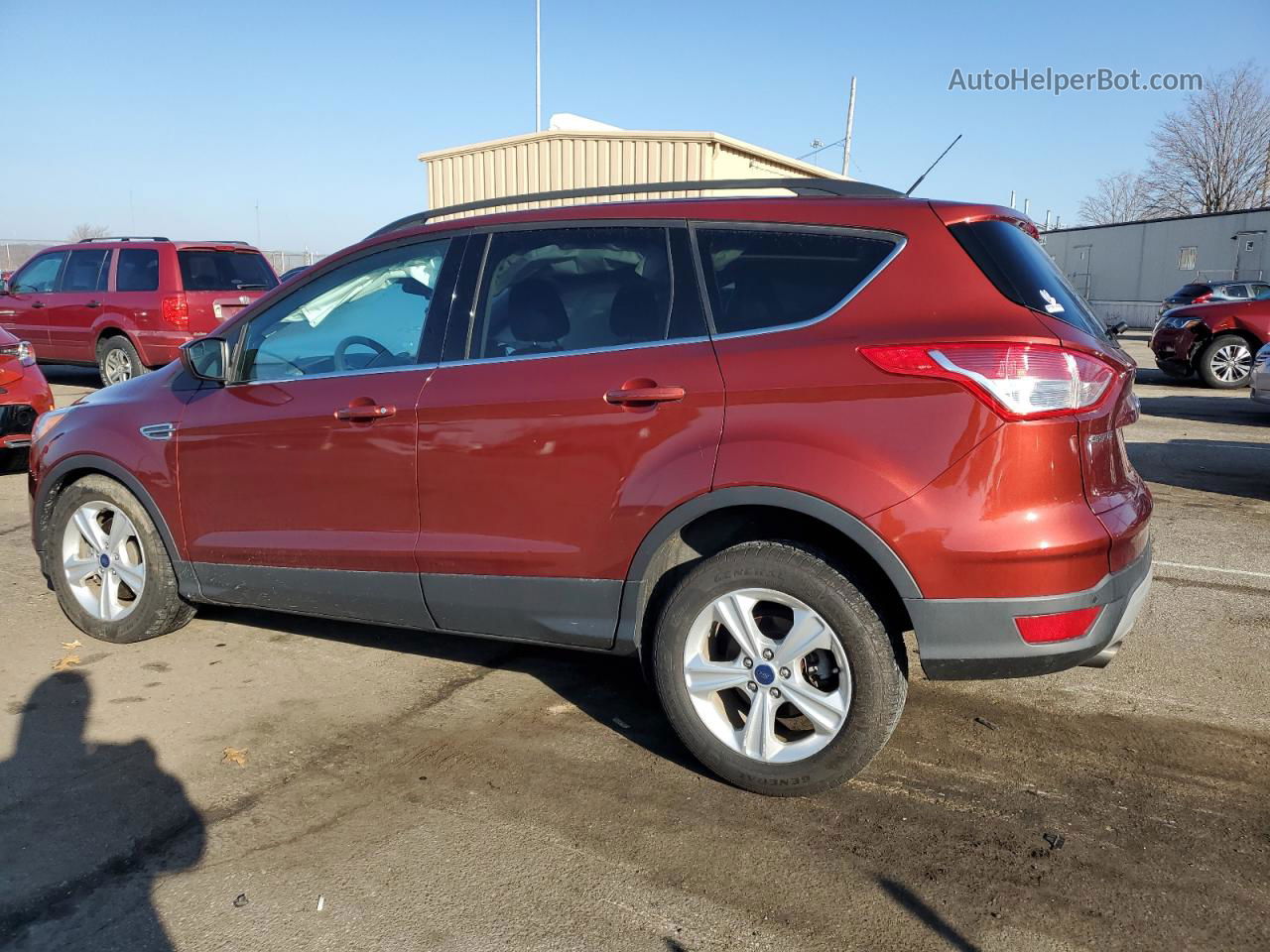 2016 Ford Escape Se Красный vin: 1FMCU9GXXGUA27875