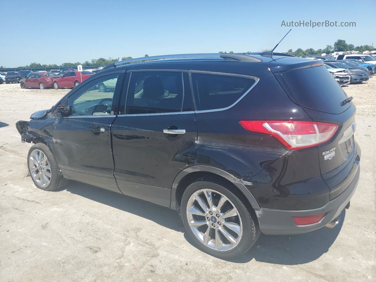 2016 Ford Escape Se Black vin: 1FMCU9GXXGUB91398