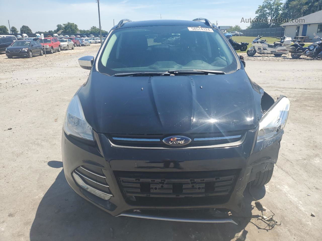 2016 Ford Escape Se Black vin: 1FMCU9GXXGUB91398