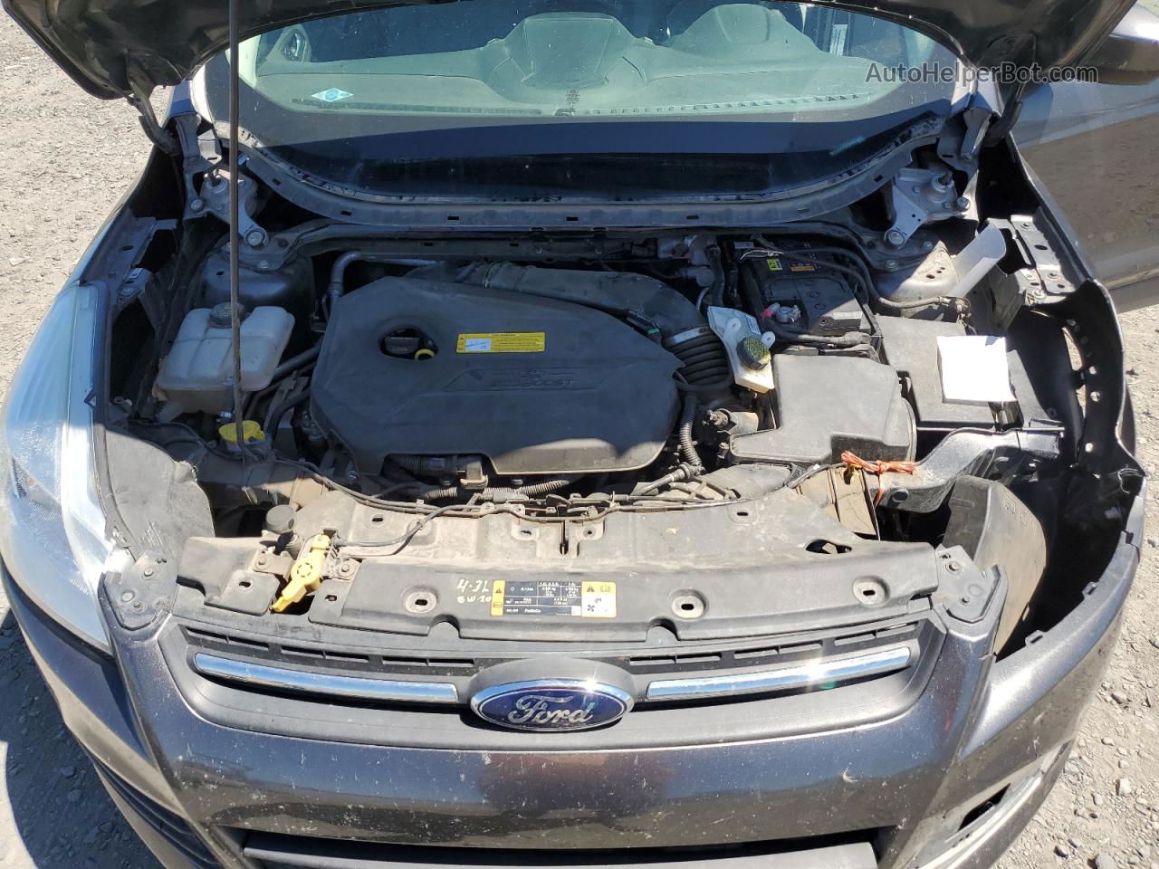 2016 Ford Escape Se Серый vin: 1FMCU9GXXGUC81117