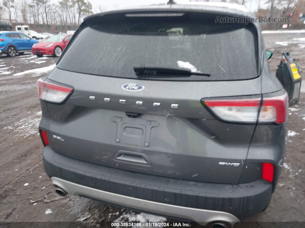 2021 Ford Escape Sel Gray vin: 1FMCU9H61MUA31380