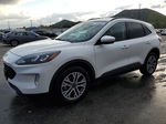 2021 Ford Escape Sel White vin: 1FMCU9H68MUA51285