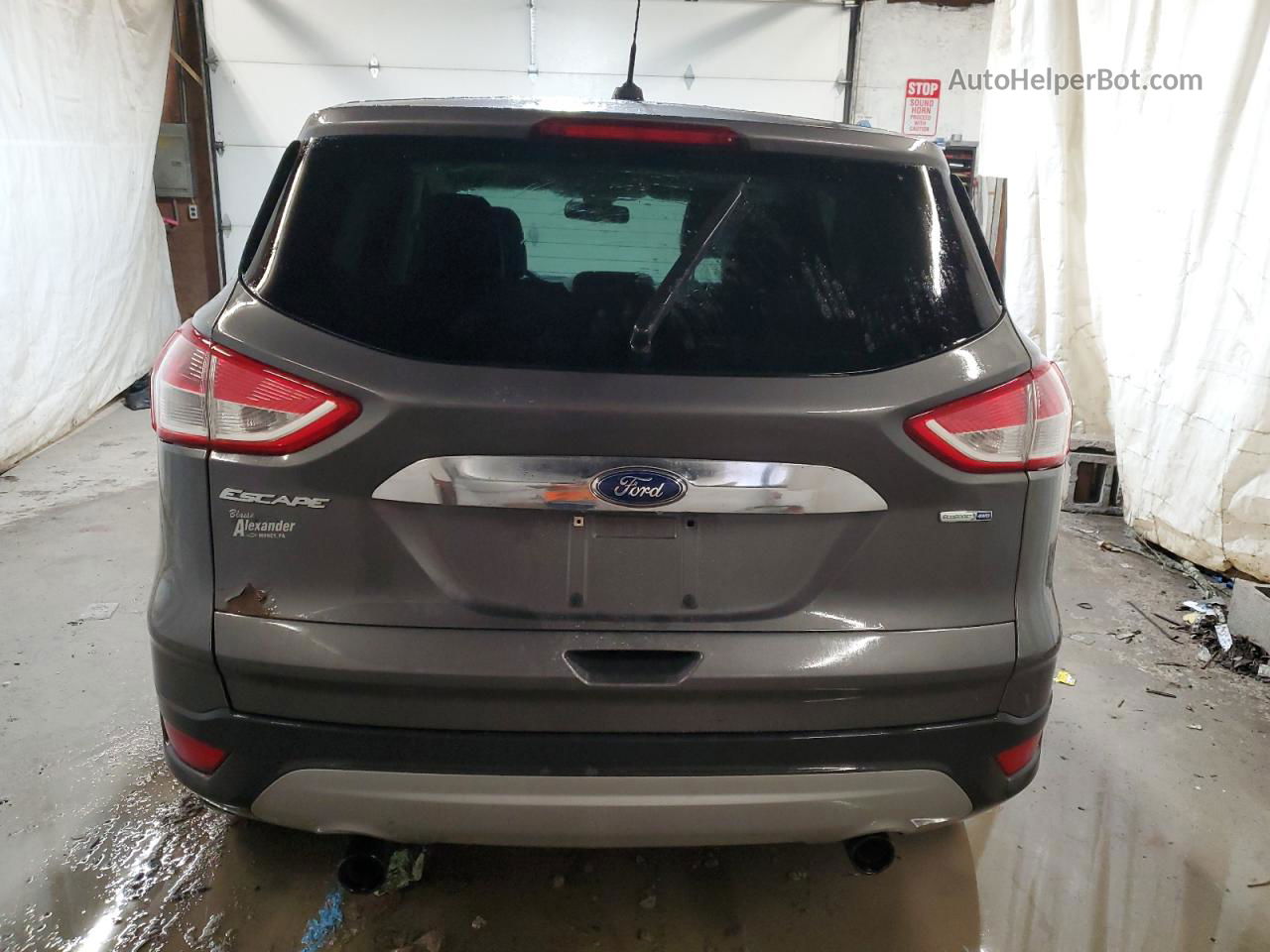 2013 Ford Escape Sel Серебряный vin: 1FMCU9H90DUC72003