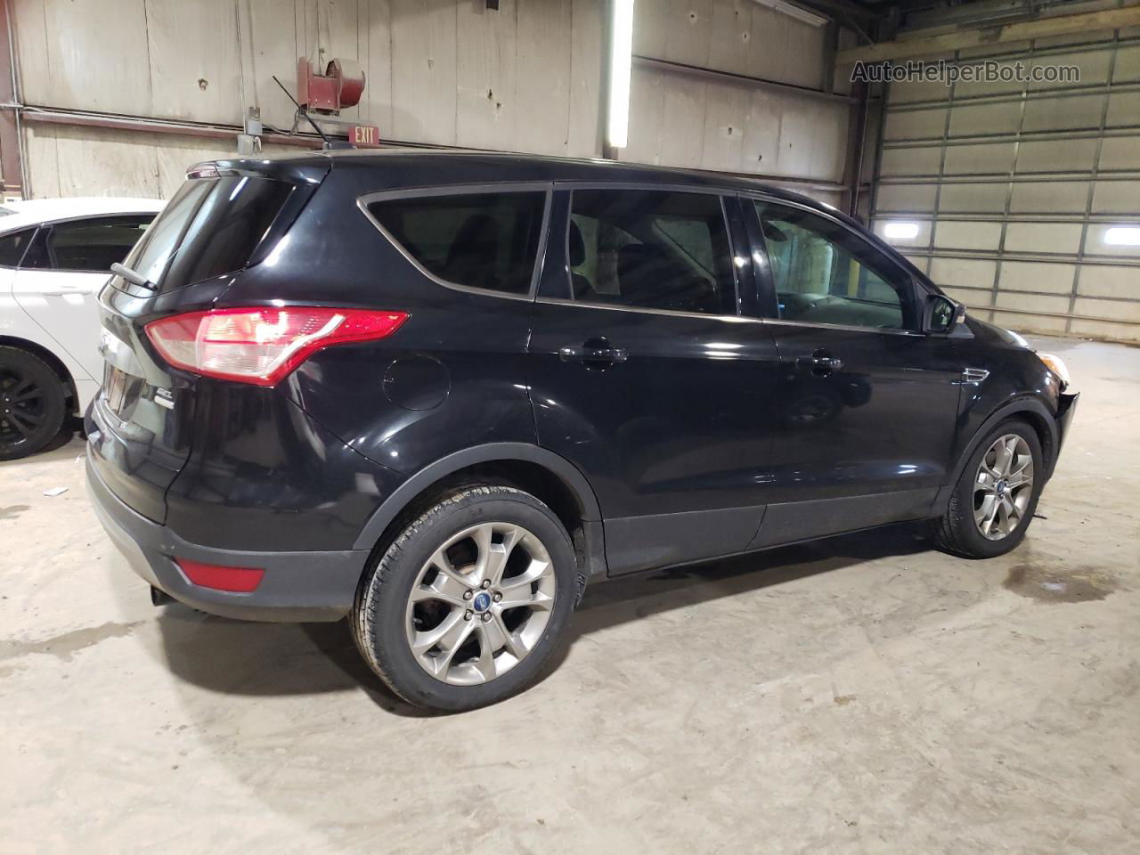 2013 Ford Escape Sel Black vin: 1FMCU9H91DUA54278