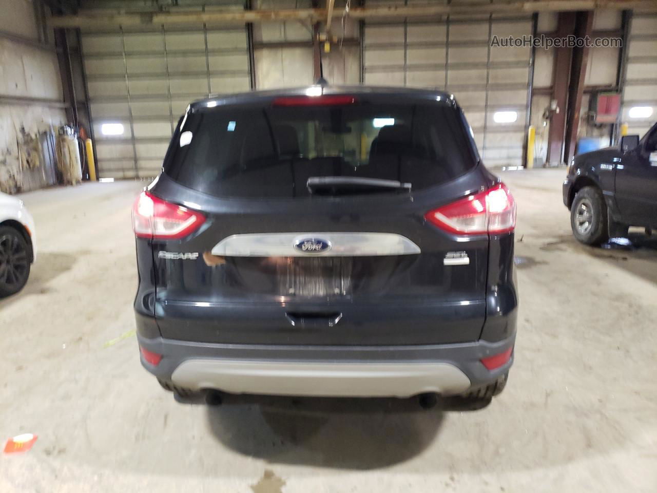 2013 Ford Escape Sel Black vin: 1FMCU9H91DUA54278