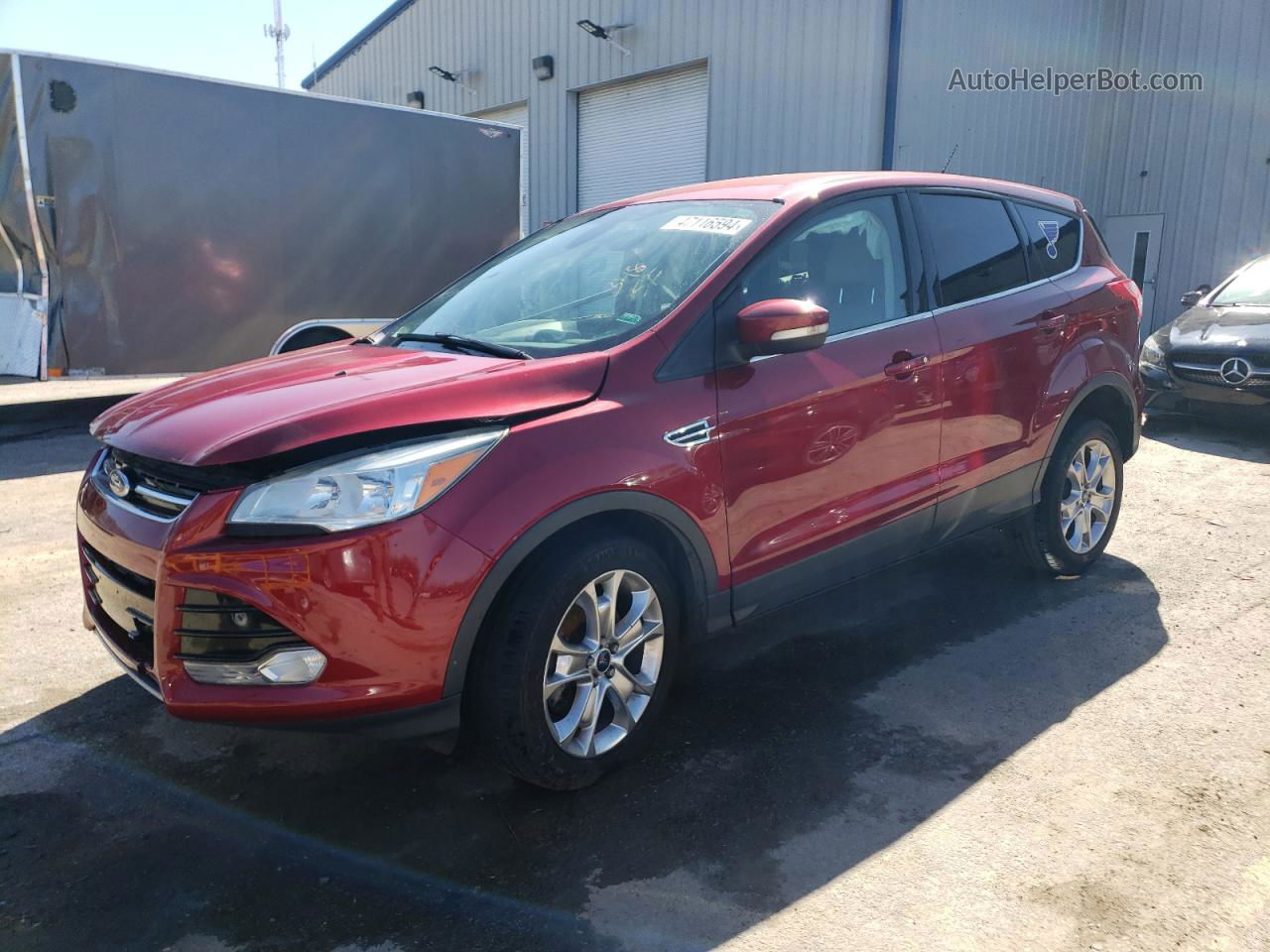 2013 Ford Escape Sel Red vin: 1FMCU9H91DUA61117